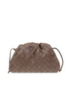 Intrecciato Mini Pouch Bag Brown - BOTTEGA VENETA - BALAAN 1