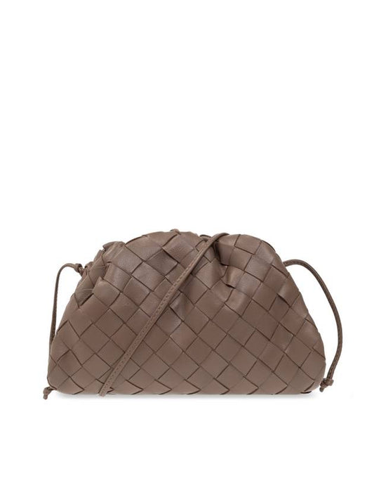 Intrecciato Mini Pouch Bag Brown - BOTTEGA VENETA - BALAAN 1