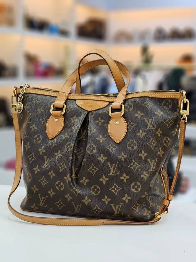 2WAY Monogram Palermo PM Tote Bag M40145 - LOUIS VUITTON - BALAAN 5