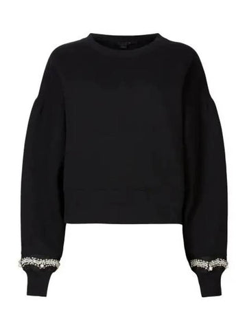 Robin Women s Brushed Sweatshirt WM061Z BLACK - ALLSAINTS - BALAAN 1