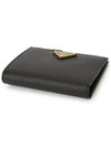 Small Saffiano Half Wallet Black - PRADA - BALAAN 4