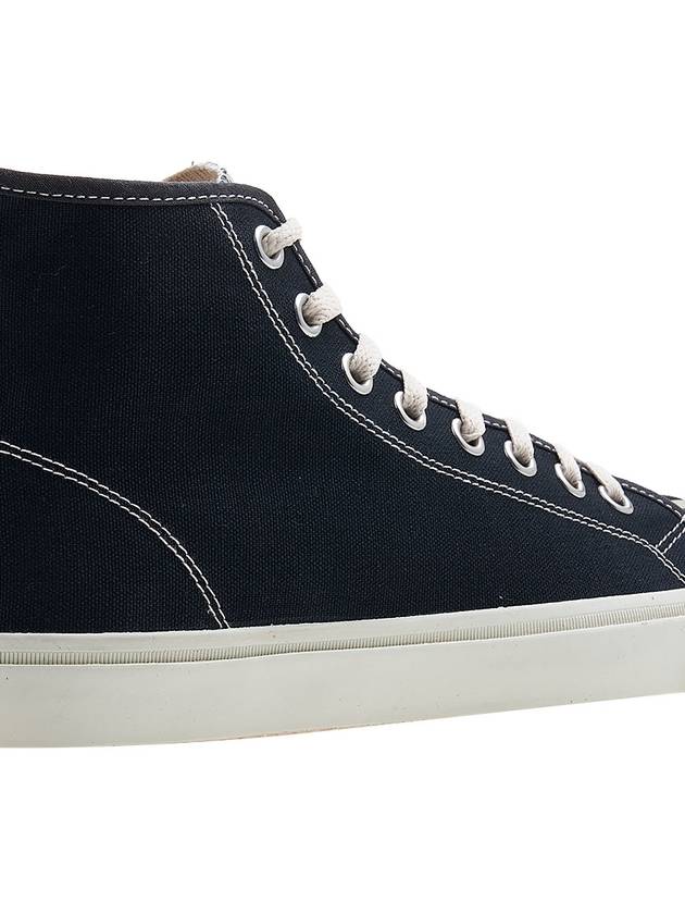 Tabi Split Toe High Top Sneakers Black - MAISON MARGIELA - BALAAN 11