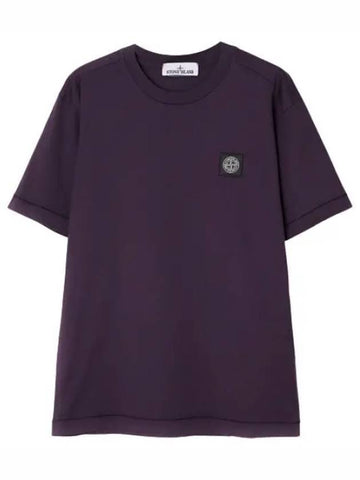 Cotton Jersey Short Sleeve T Shirt Slim Fit Men s Tee - STONE ISLAND - BALAAN 1