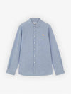 Baby Fox Classic Long Sleeve Shirt Blue - MAISON KITSUNE - BALAAN 2