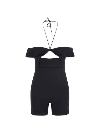 women jumpsuit black - SAINT LAURENT - BALAAN 1