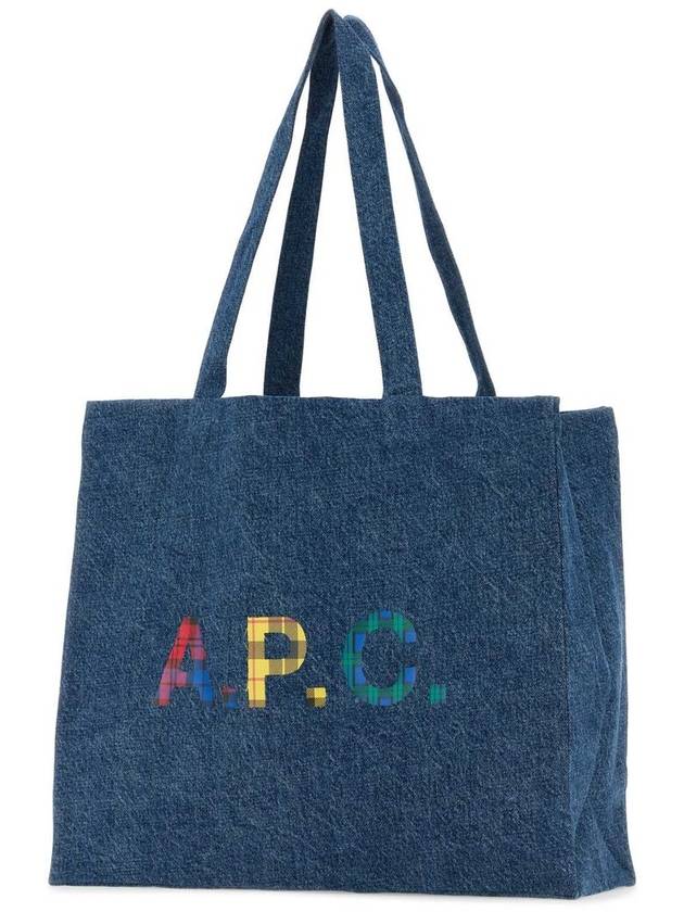 Diane Shopper Tote Bag Blue - A.P.C. - BALAAN 3