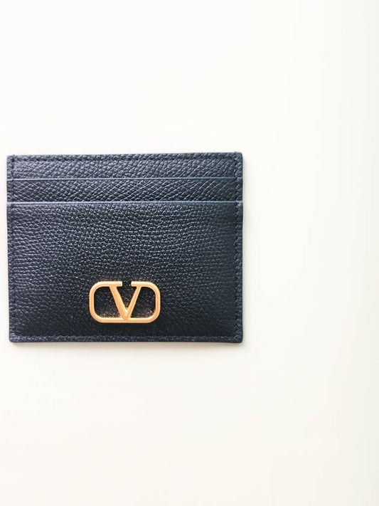 V logo signature card holder P0V32SNP 0NO - VALENTINO - BALAAN 2