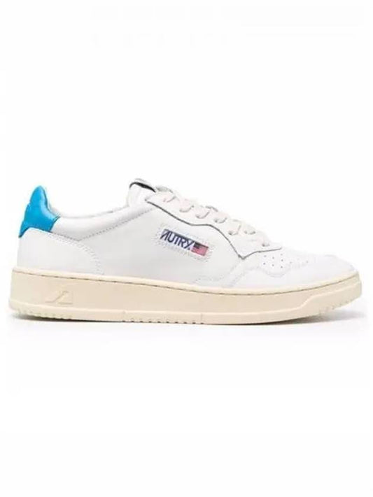 Men's Medalist Leather Low Top Sneakers White - AUTRY - BALAAN 2