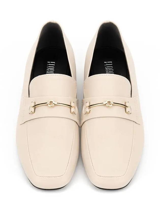 Delphinium Horsebit 2cm Loafer Lady Beige - FLORIDA STUDIO - BALAAN 4