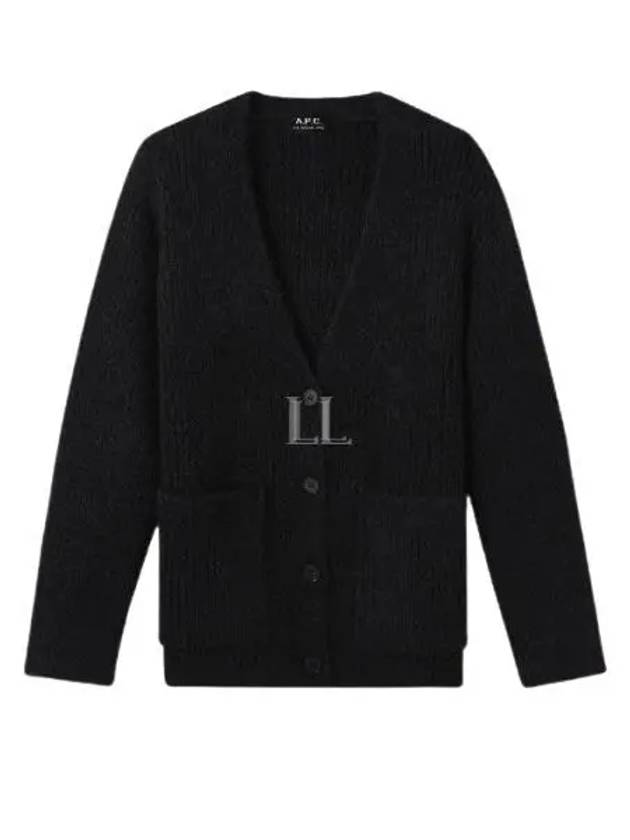 Women's Claudine Cardigan Black - A.P.C. - BALAAN 2