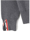 Milano Stitch 4-Bar Cardigan Medium Grey - THOM BROWNE - BALAAN 10