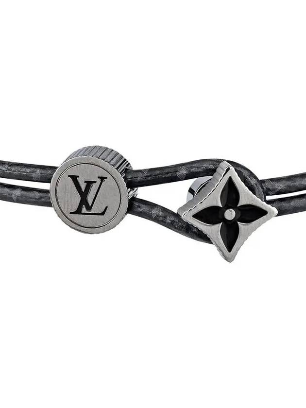 Catch It Monogram Bracelet Silver Grey - LOUIS VUITTON - BALAAN 4