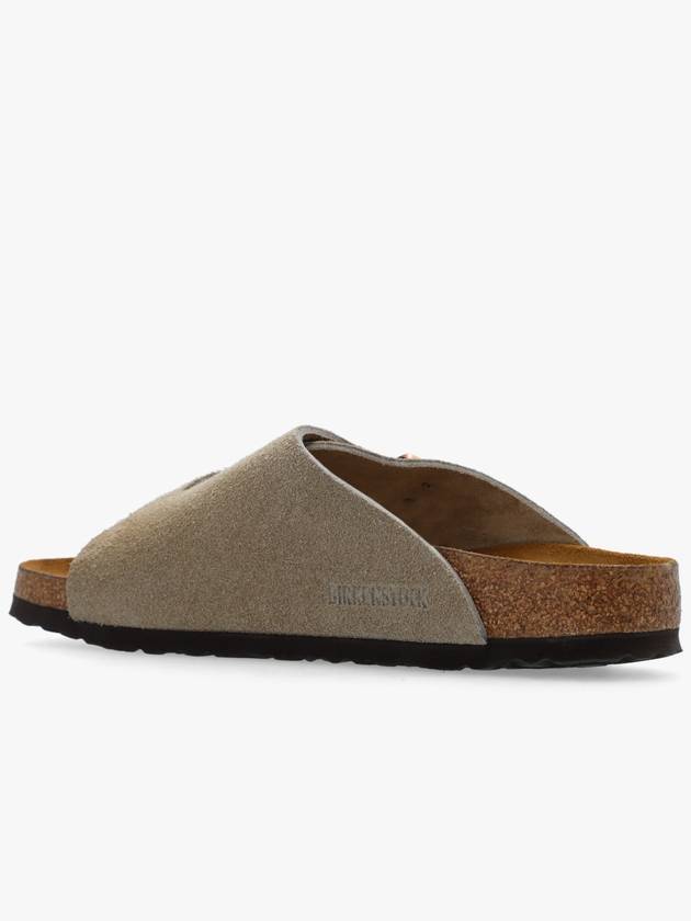 Birkenstock ‘Zurich BS’ Slides, Women's, Brown - BIRKENSTOCK - BALAAN 5