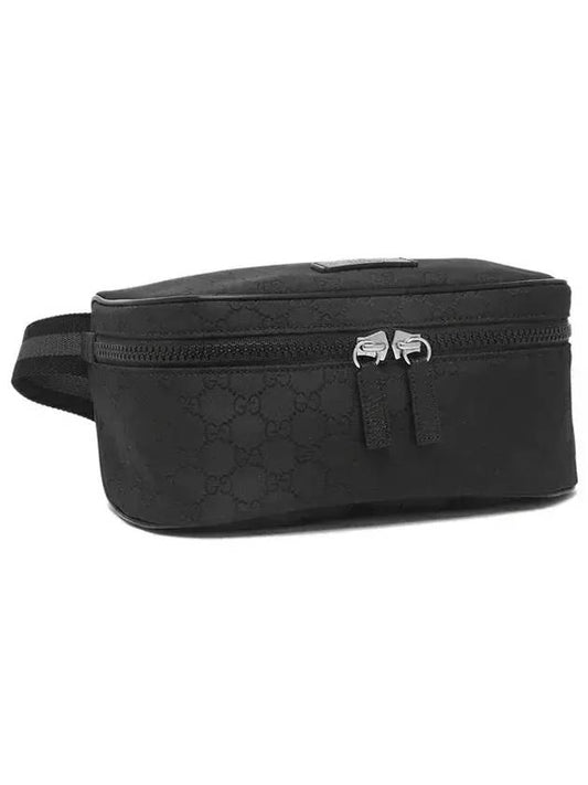 GG Fabric Waist Bag Black - GUCCI - BALAAN 2