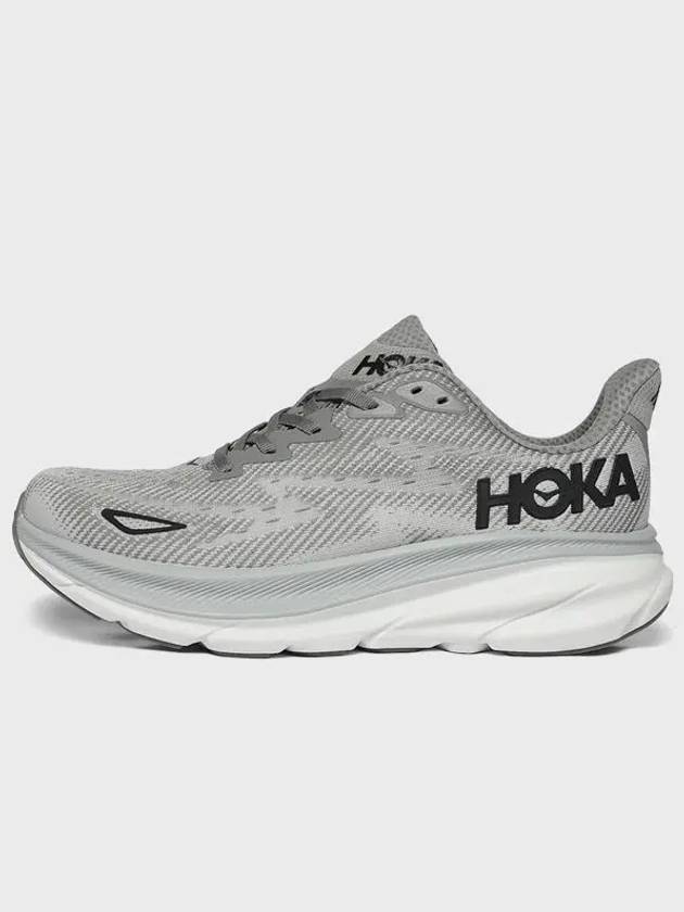 Clifton 9 Low Top Sneakers Grey - HOKA ONE ONE - BALAAN 3