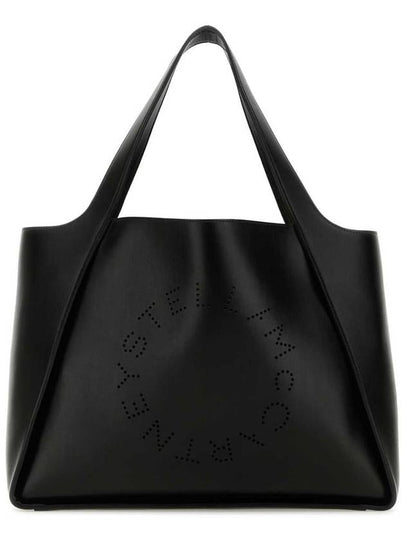 Stella Logo Tote Bag Black - STELLA MCCARTNEY - BALAAN 2