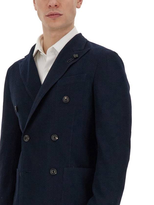 Lardini Double-Breasted Jacket - RVR LARDINI - BALAAN 4