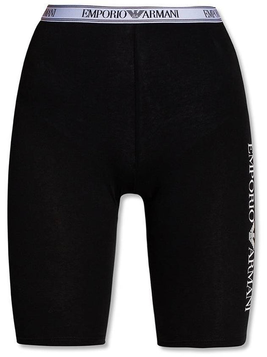 Logo Banding Shorts Leggings - EMPORIO ARMANI - BALAAN 1