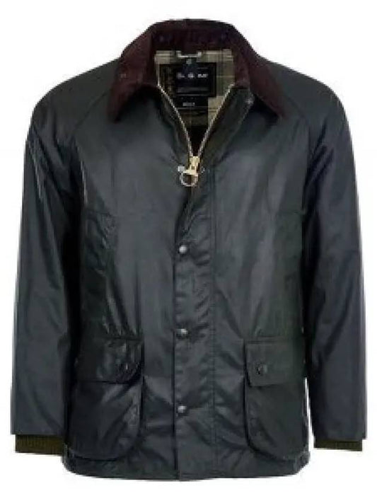 Bedale Wax Half Lined Jacket Sage - BARBOUR - BALAAN 2