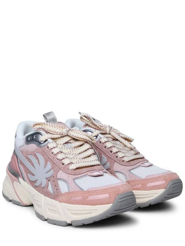 Sneakers PWIA062S24LEA0013009 Pink - PALM ANGELS - BALAAN 4