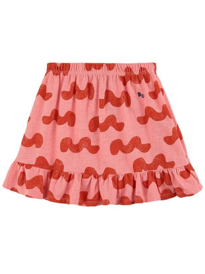 Kids B C Logo Wave Skirt 123AC108 510 - BOBO CHOSES - BALAAN 2