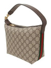 Ophidia Super Mini Shoulder Bag Beige Ebony - GUCCI - BALAAN 3