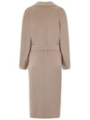 MADAME cashmere belt coat beige 2421018011 032 - MAX MARA - BALAAN 3