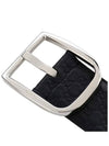 Microssima GG Belt Navy - GUCCI - BALAAN.