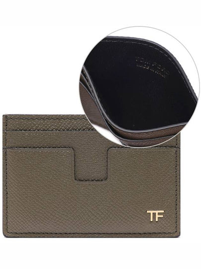 Men's TF Logo Card Wallet - TOM FORD - BALAAN 2