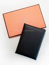 Calvi Duo Card Wallet Noir - HERMES - BALAAN 2