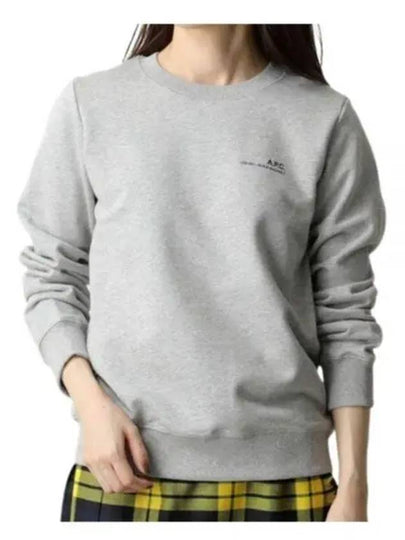 WoMen's Item F Sweatshirt Grey - A.P.C. - BALAAN 2