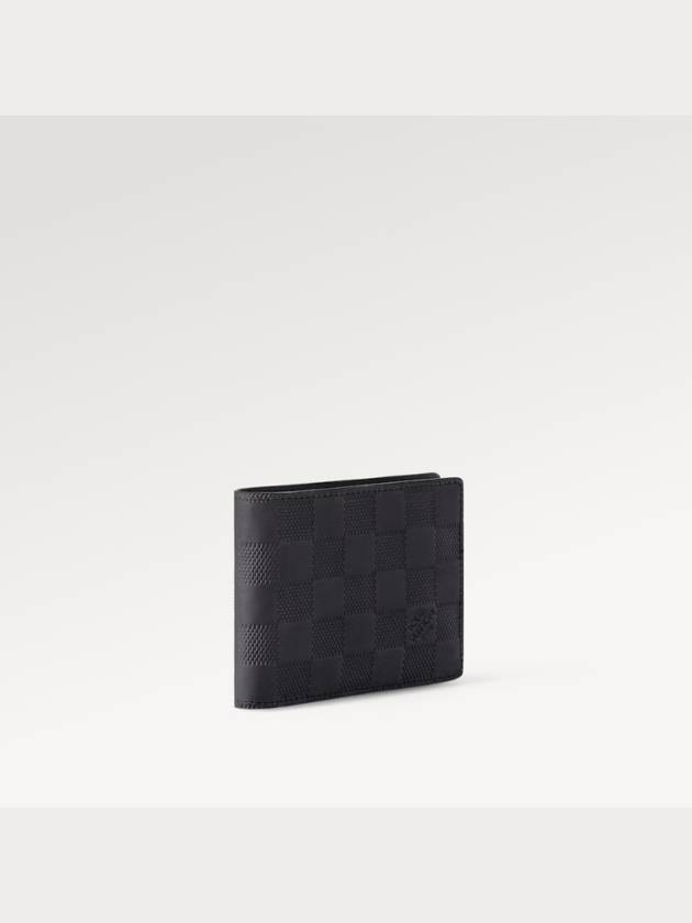 Multiple Damier Infini Half Wallet Black - LOUIS VUITTON - BALAAN 4