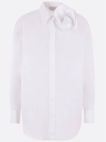 Shirt 768314QAAAAD 9000 OPTICALWHITE B0170510269 - ALEXANDER MCQUEEN - BALAAN 2