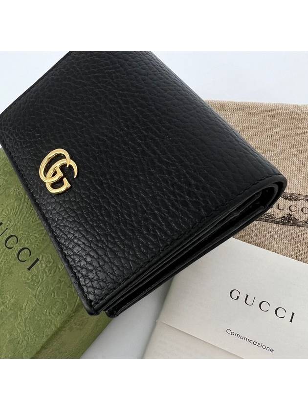 GG Marmont Women s Bicycle Wallet Black 456126 - GUCCI - BALAAN 7