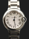 28MM Steel Quartz Ballon Bleu de Women s Watch W69010Z4 - CARTIER - BALAAN 1