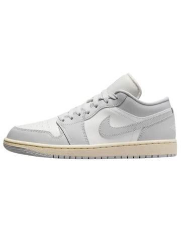 Women's Air 1 Low Top Sneakers Grey - JORDAN - BALAAN 1