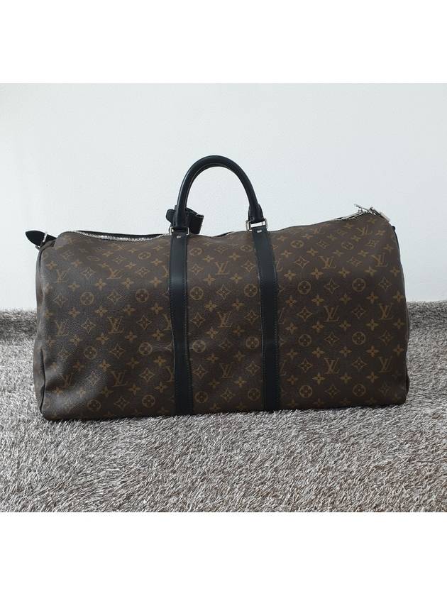 Brown Monogram Keepall 55 - LOUIS VUITTON - BALAAN 4