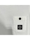 Kids Logo Patch Pocket Long Sleeve T shirt 6 8 Ivory 791620347 V0093 - STONE ISLAND - BALAAN 4