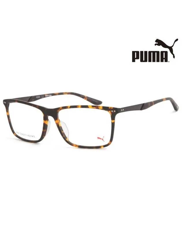 Glasses Frame PU0096OA 002 Square Acetate Men Women Glasses - PUMA - BALAAN 1