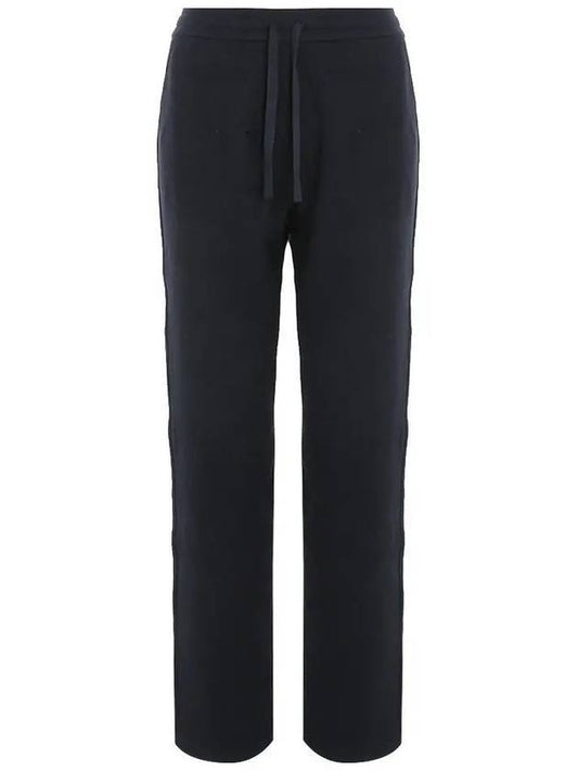 Horsey Track Pants Navy - LORO PIANA - BALAAN.