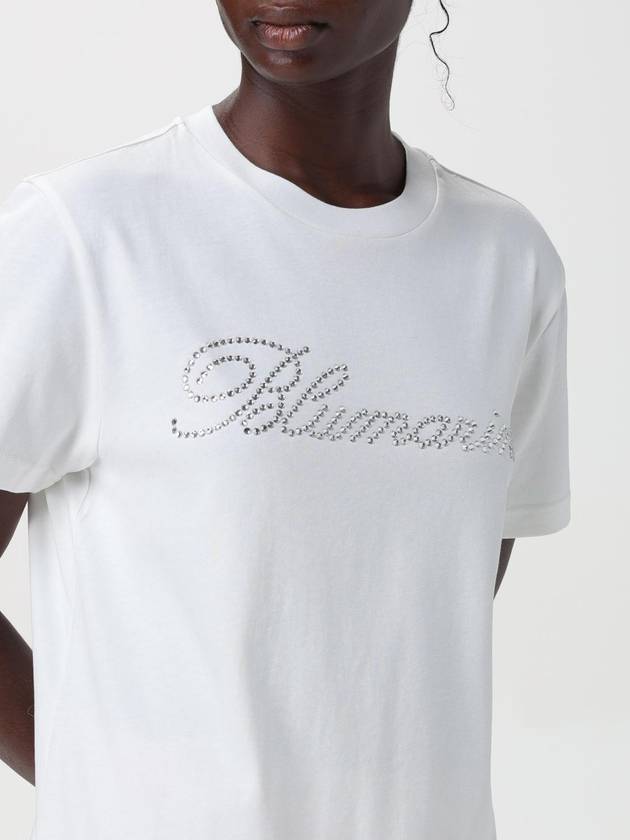 T-shirt con logo Blumarine - BLUMARINE - BALAAN 5