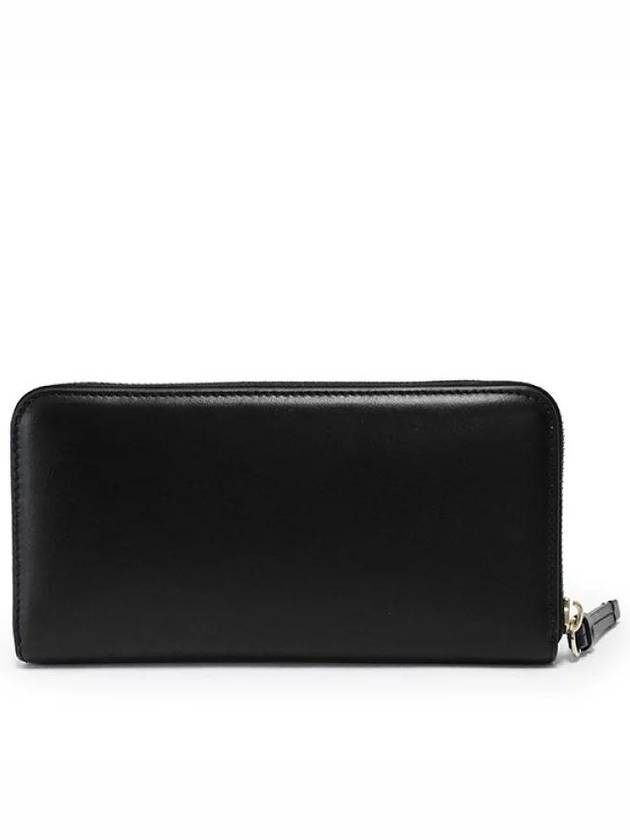 Logo Zipper Around Long Wallet Black - CHLOE - BALAAN 3