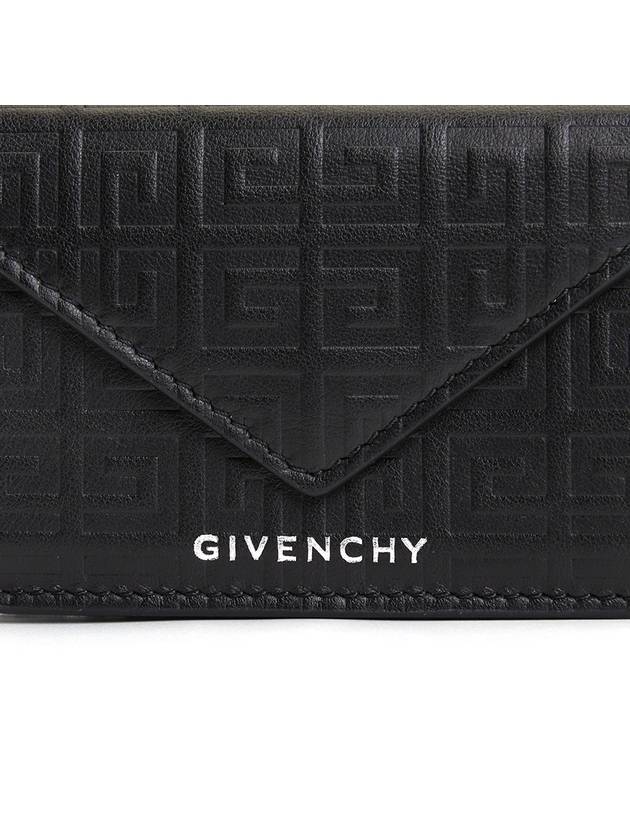 G-Cut Tri-Fold Compact Half Wallet Black - GIVENCHY - BALAAN 8