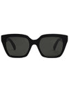 Eyewear Monochrome 03 Acetate Sunglasses Black - CELINE - BALAAN 2