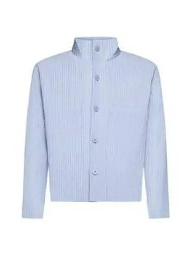 Pleated Jacket Blue - ISSEY MIYAKE - BALAAN 2