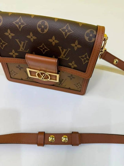 Bonjour Reverse Dauphine Mini Shoulder Bag M44580 - LOUIS VUITTON - BALAAN 2