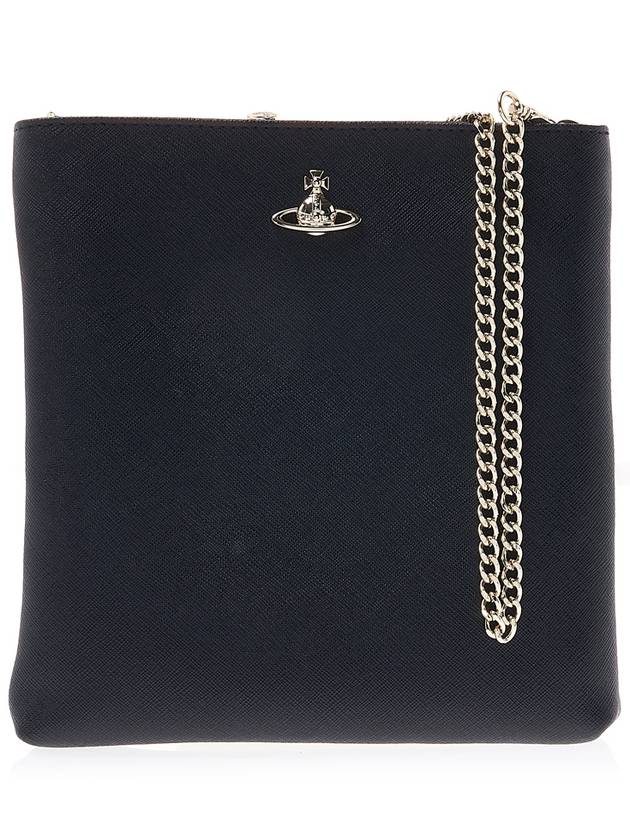 Square Chain Cross Bag Black - VIVIENNE WESTWOOD - BALAAN 2