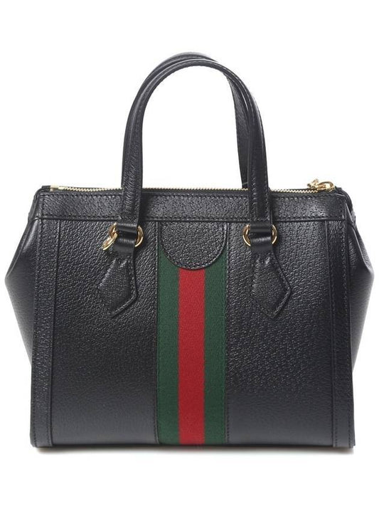 GG Ophidia Web Tote Bag Black - GUCCI - BALAAN 1