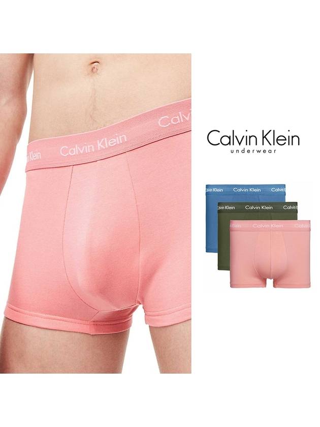 Underwear Low Rise Drawn Panties 3 Pack Set - CALVIN KLEIN - BALAAN 2