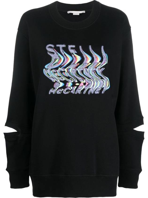 Cotton Logo Sweatshirt 6J00413SPW721000 B0710233614 - STELLA MCCARTNEY - BALAAN 1